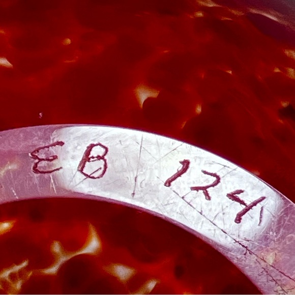 ZELLIQUE STUDIO Magma Vase / Unique VINTAGE AMERICAN ART GLASS / Slight Defects - Picture 12 of 16